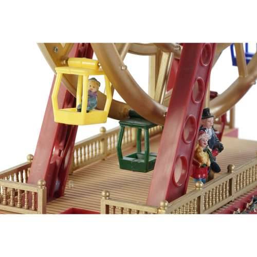 Božićni ukras DKD Home Decor Vodeničko kolo Crvena Pisana Smola Crăciun 38 x 17 x 49 cm Cijena