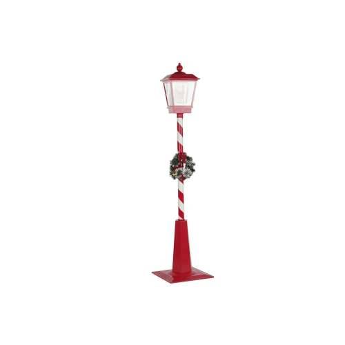 Lanterne DKD Home Decor Bijela Crvena Metal 30 x 30 x 180 cm Cijena