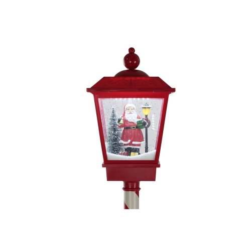 Lanterne DKD Home Decor Bijela Crvena Metal 30 x 30 x 180 cm Cijena