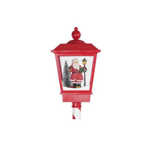 Lanterne DKD Home Decor Bijela Crvena Metal 30 x 30 x 180 cm Cijena