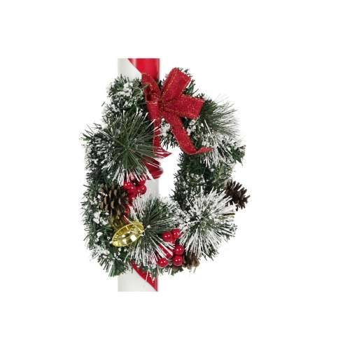 Lanterne DKD Home Decor Bijela Crvena Metal 30 x 30 x 180 cm Cijena
