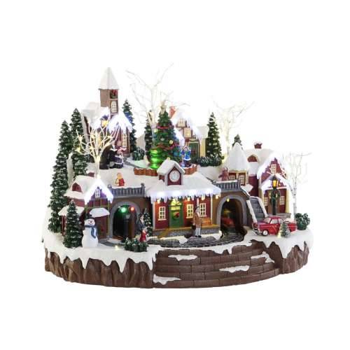 Božićni ukras DKD Home Decor Pisana Smola 47 x 35 x 33 cm Cijena