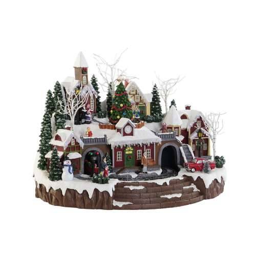 Božićni ukras DKD Home Decor Pisana Smola 47 x 35 x 33 cm Cijena