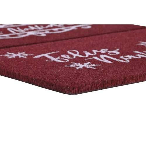 Prostirač DKD Home Decor Bijela Crvena PVC Kokosova vlakna 60 x 40 x 1,5 cm (2 kom.) Cijena