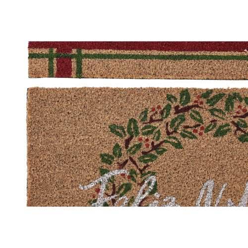 Prostirač DKD Home Decor Bijela Smeđa Crvena Zelena PVC Kokosova vlakna 60 x 40 x 1,5 cm (2 kom.) Cijena