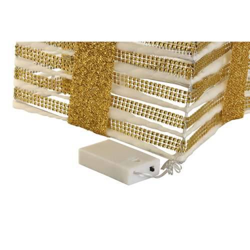 Božićni ukras DKD Home Decor Bijela Crvena zlatan 25 x 25 x 25 cm (3 Dijelovi) Cijena