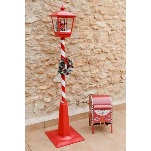 Božićni ukras DKD Home Decor Rumena Bijela Crna Crvena poštanski sandučić 28,5 x 26,5 x 52 cm Cijena