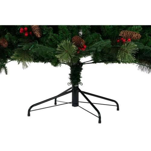 Pom de Crăciun DKD Home Decor Crvena Zelena Polietilen 100 x 100 x 180 cm Cijena
