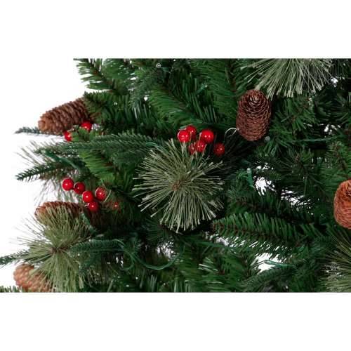 Pom de Crăciun DKD Home Decor Crvena Zelena Polietilen 100 x 100 x 180 cm Cijena