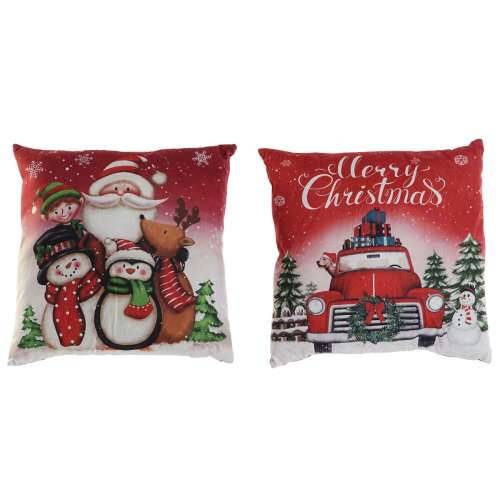 Jastuk DKD Home Decor Crăciun Pisana Poliester 40 x 10 x 40 cm (2 kom.) Cijena