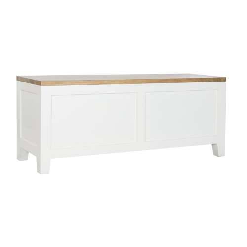 Namještaj za TV kabinet DKD Home Decor Bijela Smeđa Drvo akacije Drvo Manga 125 x 40 x 50 cm Cijena