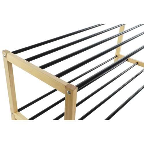 Ormarić za cipele Home ESPRIT Crna Prirodno 80 x 31 x 32 cm Cijena