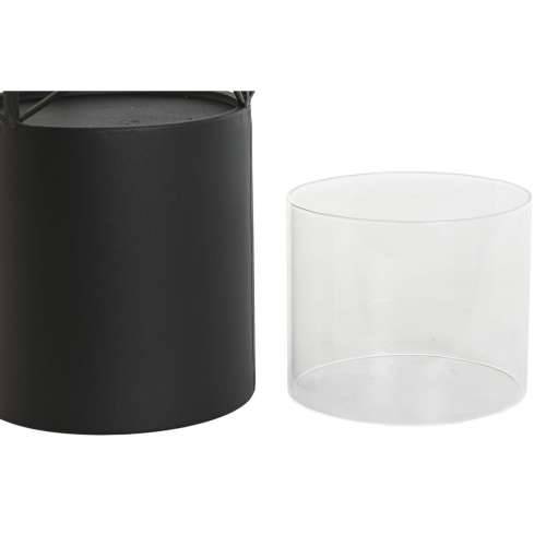 Svijećnjak Home ESPRIT Crna Metal Kristal 24,5 x 24,5 x 46 cm (2 kom.) Cijena