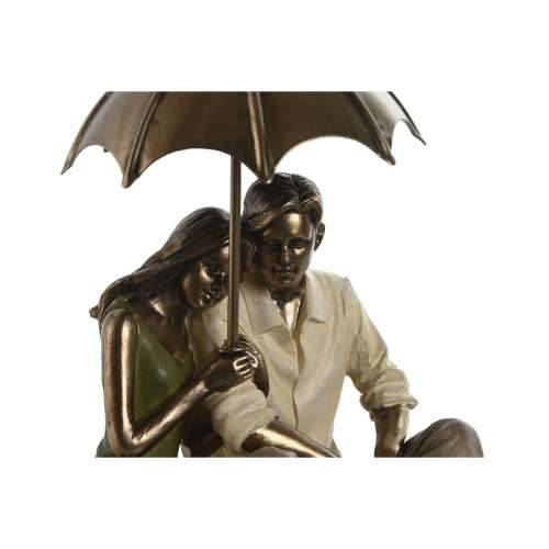 Ukrasna figura Home ESPRIT Zelena zlatan Partner 15 x 11,5 x 12 cm Cijena