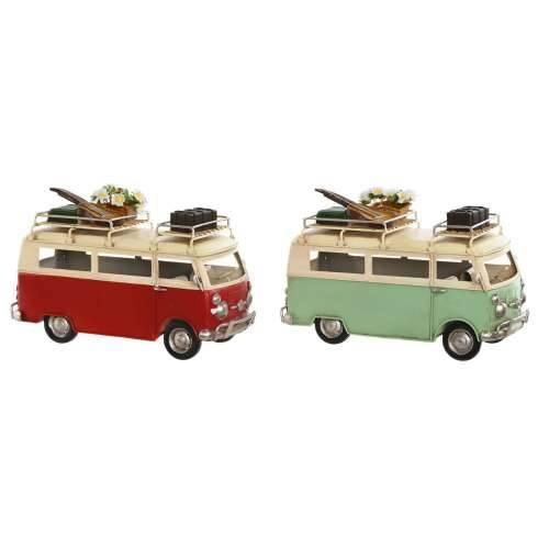 Ukrasna figura Home ESPRIT Kombi Crvena Zelena Vintage 25 x 12 x 17 cm (2 kom.) Cijena