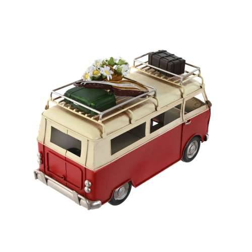 Ukrasna figura Home ESPRIT Kombi Crvena Zelena Vintage 25 x 12 x 17 cm (2 kom.) Cijena
