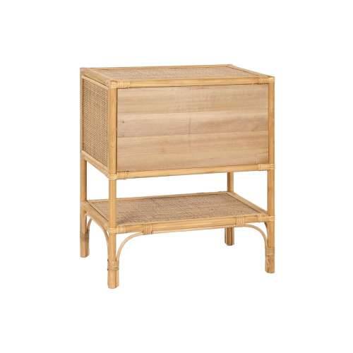 Noćni ormarić Home ESPRIT Smeđa Ratan 47 x 30 x 55 cm Cijena
