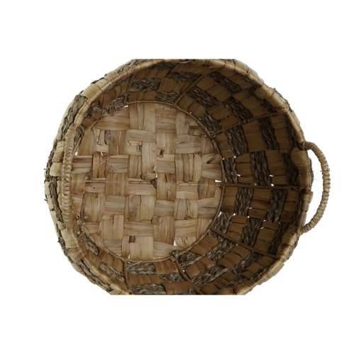 Set košara Home ESPRIT Prirodno Morska trava Prirodno vlakno Boho 43 x 43 x 39 cm (2 Dijelovi) Cijena