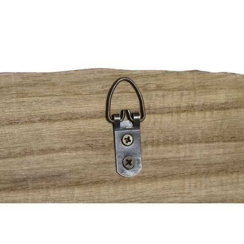 Zidna vješalica Home ESPRIT Prirodno Metal Paulovnija 99 x 3 x 31 cm Cijena