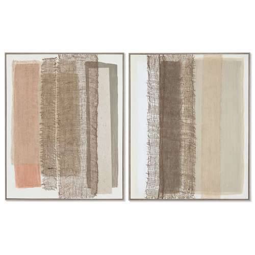 Slika Home ESPRIT Apstraktno gradski 82,3 x 4,5 x 102 cm (2 kom.) Cijena