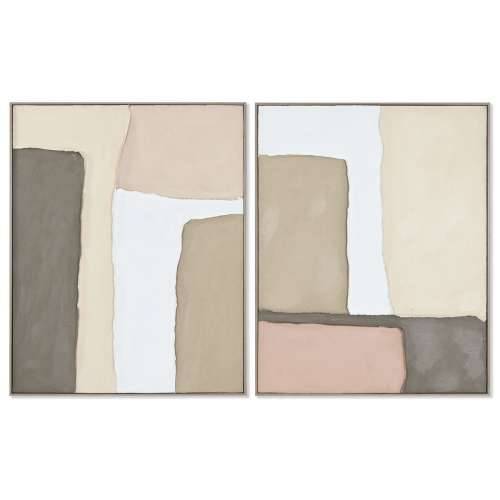 Slika Home ESPRIT Apstraktno gradski 82,2 x 4,5 x 102 cm (2 kom.) Cijena
