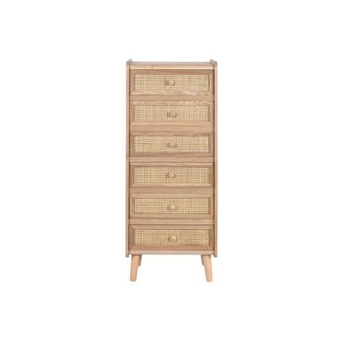 Ormarić s ladicama Home ESPRIT Prirodno Ratan Paulovnija 40 x 30 x 104 cm Cijena