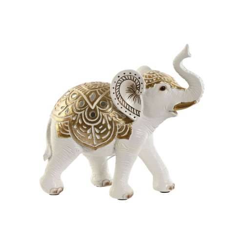 Ukrasna figura Home ESPRIT zlatan Slon 15 x 6 x 14 cm Cijena