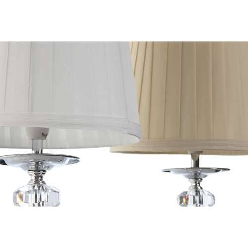 Stolna svjetiljka Home ESPRIT Bijela Bež Metal 25 W 220 V 22 x 22 x 45 cm (2 kom.) Cijena
