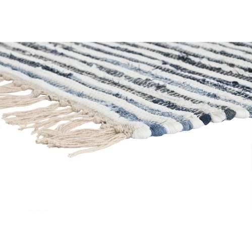 Tepih Home ESPRIT Plava Bijela 120 x 180 x 0,5 cm Cijena