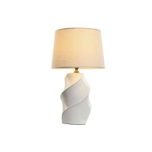 Stolna svjetiljka Home ESPRIT Bijela Porculan 50 W 220 V 36 x 36 x 61 cm 35 x 35 x 60 cm Cijena