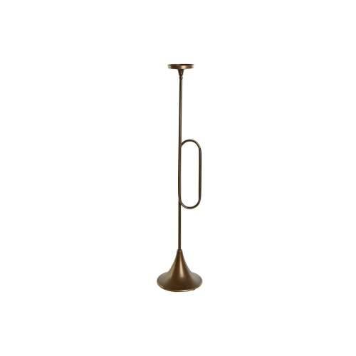 Svijećnjak Home ESPRIT zlatan Metal 21 x 21 x 98 cm Cijena
