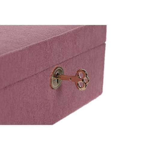 Kutija za nakit Home ESPRIT Krema Purpurnocrven 27 x 19 x 9 cm Cijena