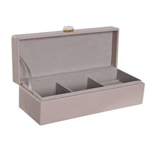 Kutija za nakit Home ESPRIT Svetlo roza 28,5 x 12,5 x 5,5 cm Cijena