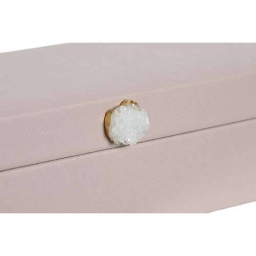 Kutija za nakit Home ESPRIT Svetlo roza 28,5 x 12,5 x 5,5 cm Cijena