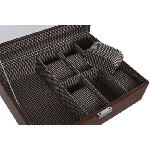 Kutija za nakit Home ESPRIT Smeđa Kristal 26 x 20 x 9 cm Cijena