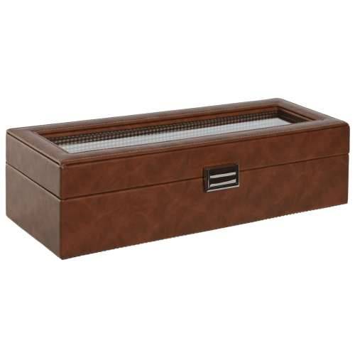 Kutija za nakit Home ESPRIT Smeđa Kristal 33 x 11,5 x 9 cm Cijena