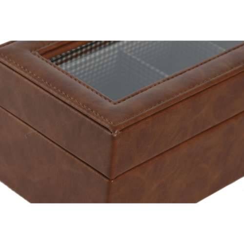 Kutija za nakit Home ESPRIT Smeđa Kristal 33 x 11,5 x 9 cm Cijena