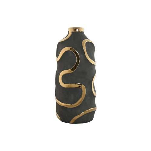 Vrč Home ESPRIT Siva zlatan Gres Keramika Apstraktno moderan 19 x 19 x 45 cm Cijena