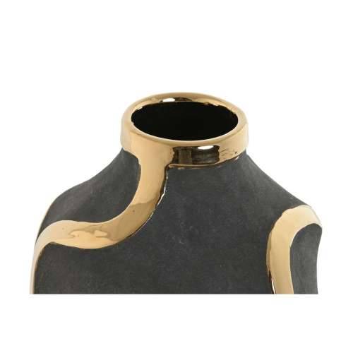 Vrč Home ESPRIT Siva zlatan Gres Keramika Apstraktno moderan 19 x 19 x 45 cm Cijena