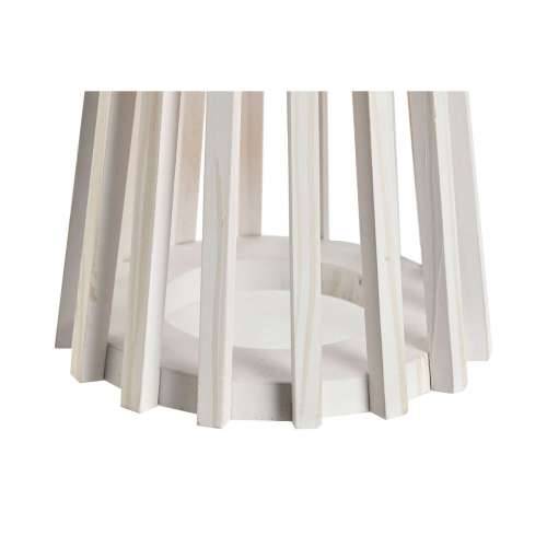 Stolna svjetiljka Home ESPRIT Bijela Drvo 50 W 220 V 30 x 30 x 61 cm Cijena