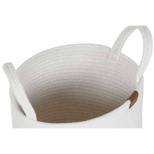 Set košara Home ESPRIT Bijela moderan 30 x 30 x 28 cm (3 Dijelovi) Cijena