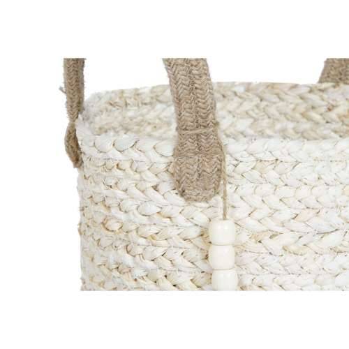Set košara Home ESPRIT Prirodno Svijetlo smeđi Juta moderan 40 x 40 x 41 cm Cijena