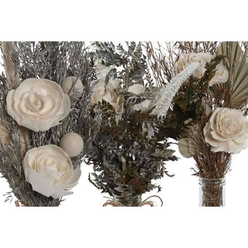Ukrasna Biljka Home ESPRIT Kristal Cvijet 11 x 11 x 40 cm (3 kom.) Cijena