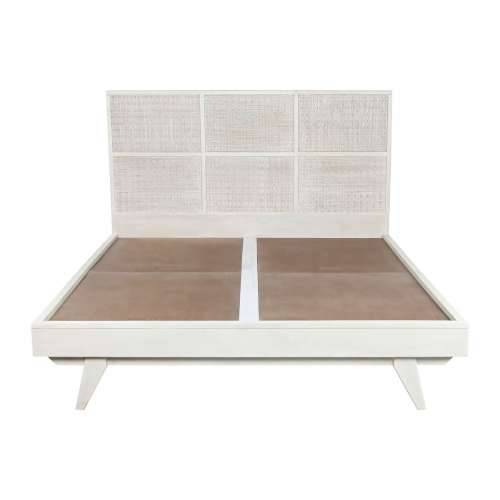 krevet Home ESPRIT Bijela 167 x 212 x 120 cm Cijena