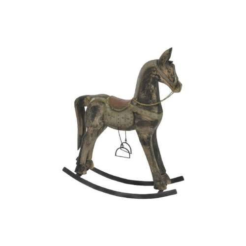 Ukrasna figura Home ESPRIT Smeđa Crna Siva Prirodno Konj 52 x 15 x 63 cm 50 x 15 x 63 cm Cijena