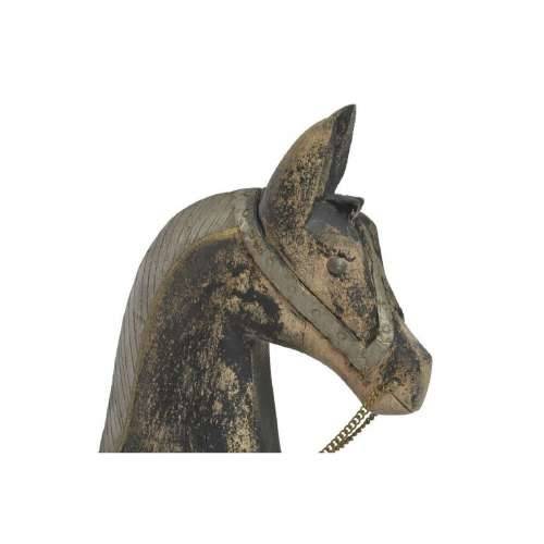 Ukrasna figura Home ESPRIT Smeđa Crna Siva Prirodno Konj 52 x 15 x 63 cm 50 x 15 x 63 cm Cijena