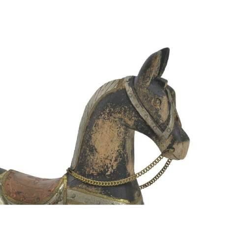 Ukrasna figura Home ESPRIT Smeđa Crna Siva Prirodno Konj 41 x 12 x 49 cm Cijena