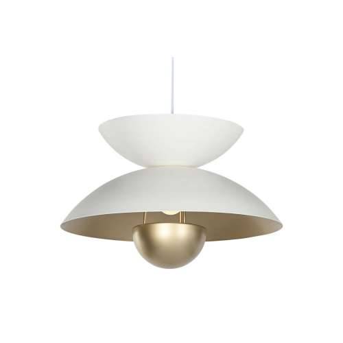 Stropna svjetiljka Home ESPRIT Bijela zlatan Metal 50 W 36 x 36 x 22 cm Cijena