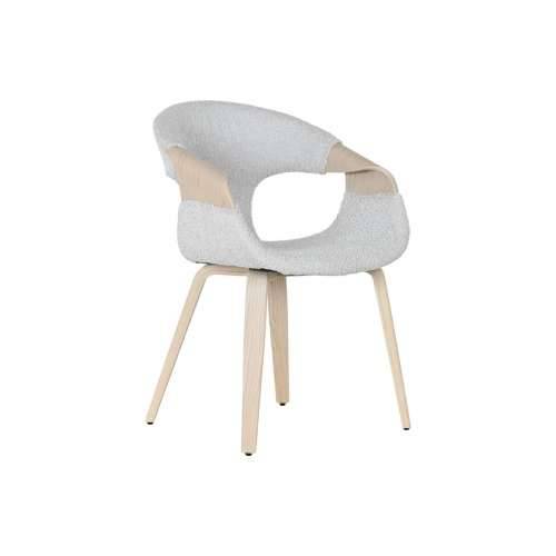 Blagavaonska stolica Home ESPRIT Siva Poliester Drvo 55,5 x 67,5 x 80,5 cm Cijena