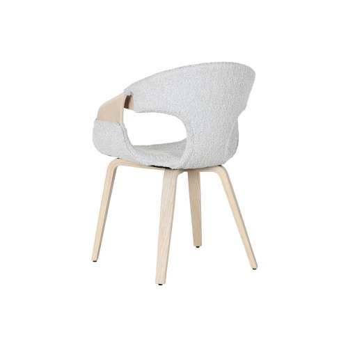 Blagavaonska stolica Home ESPRIT Siva Poliester Drvo 55,5 x 67,5 x 80,5 cm Cijena